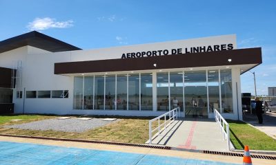 Aeroporto de Linhares. Foto: Divulgação/Governo do Estado