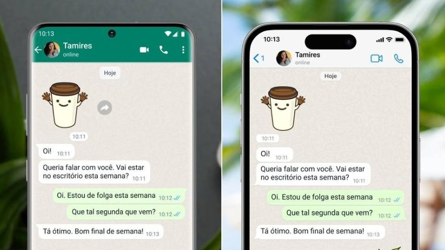 Usuários agora podem user uma só conta em até quatro aparelhos no WhatsApp. Foto: Divulgação/WhatsApp