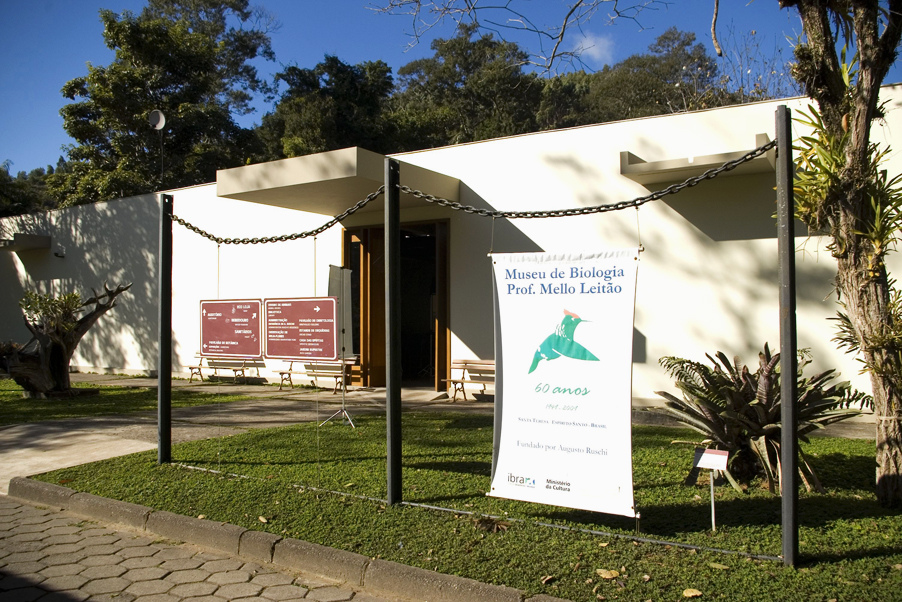 Museu de Biologia Professor Mello Leitão. Foto: Ministério da Cultura/Reprodução