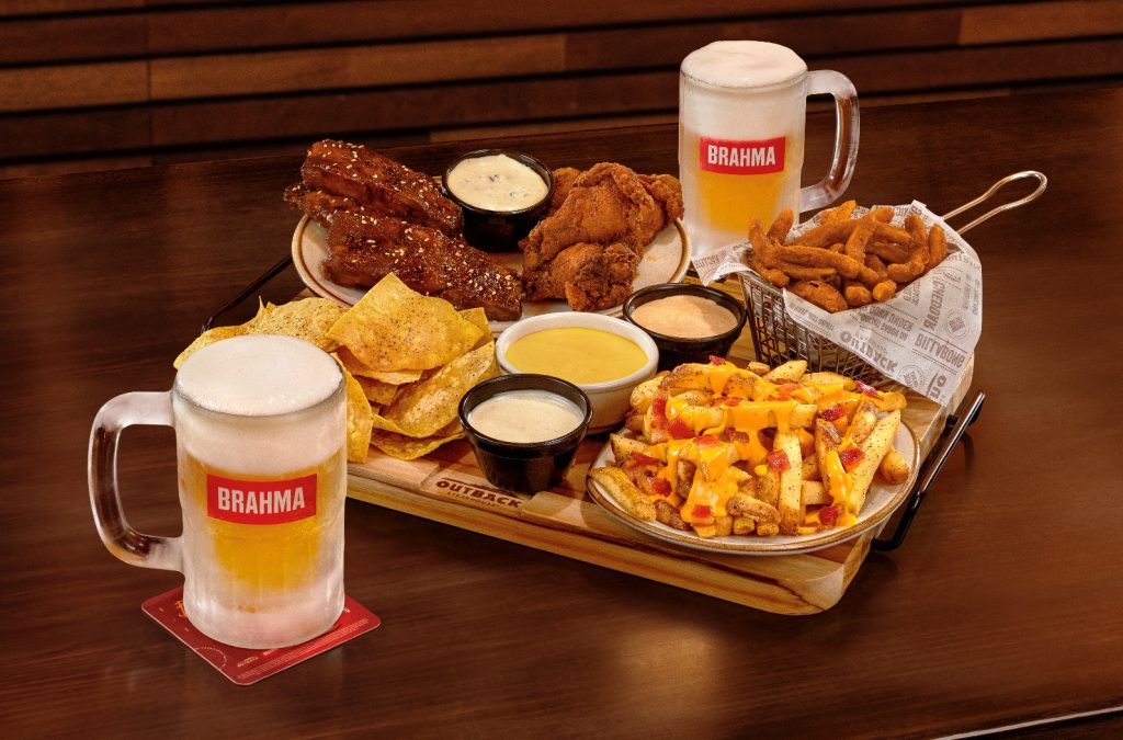 Outback Lan A Novo Rod Zio Com Chopp E Aperitivos Vontade Es