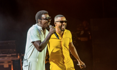 Alexandre Pires e Seu Jorge apresentam neste fim de semana, em Vitória, a turnê “Irmãos”. Foto: Divulgação