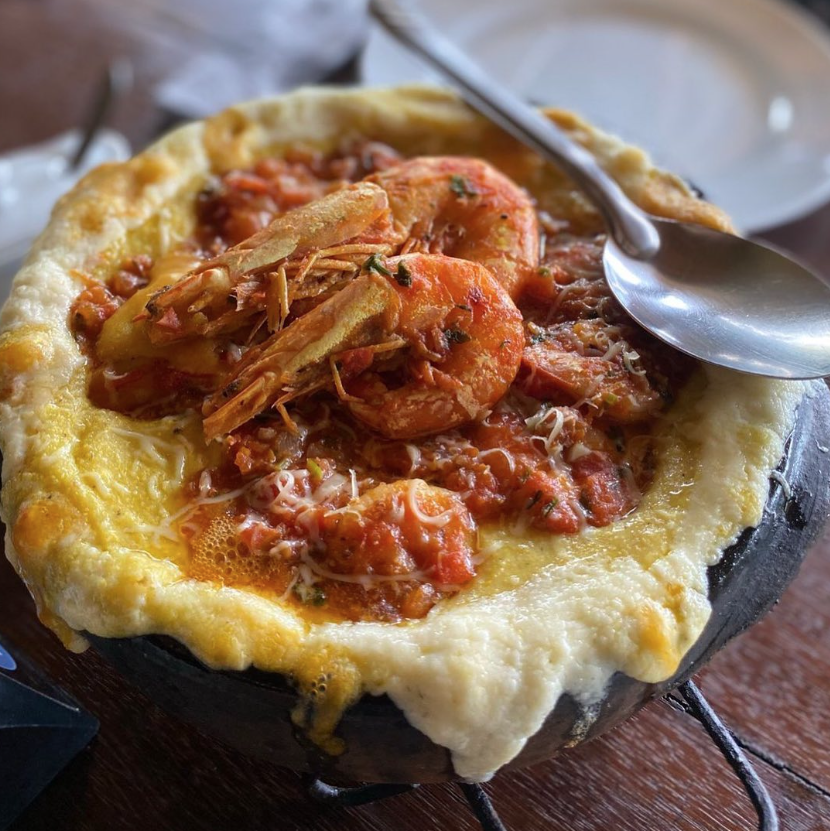 Moqueca Italiana, um prato especial do Cordillera, nas Montanhas Capixabas. Foto: Reprodução/Instagram