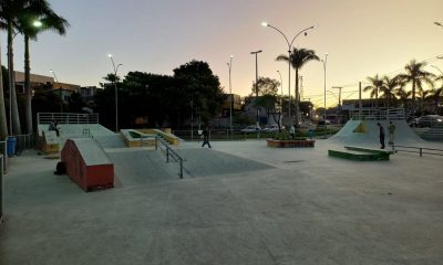 Pista de Skate da Linha Verde, localizada na Avenida Marginal, Linhares. Foto: Divulgação