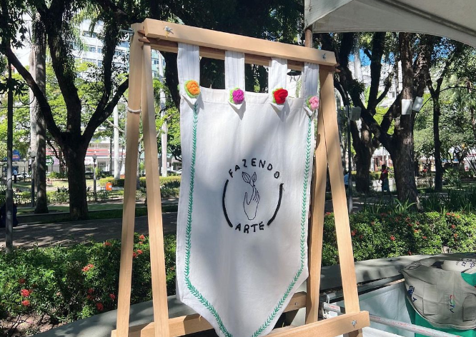 O Projeto Fazendo Arte é um dos contemplados pelo Fundo do Procon Vitória. Foto: Reprodução/Instagram