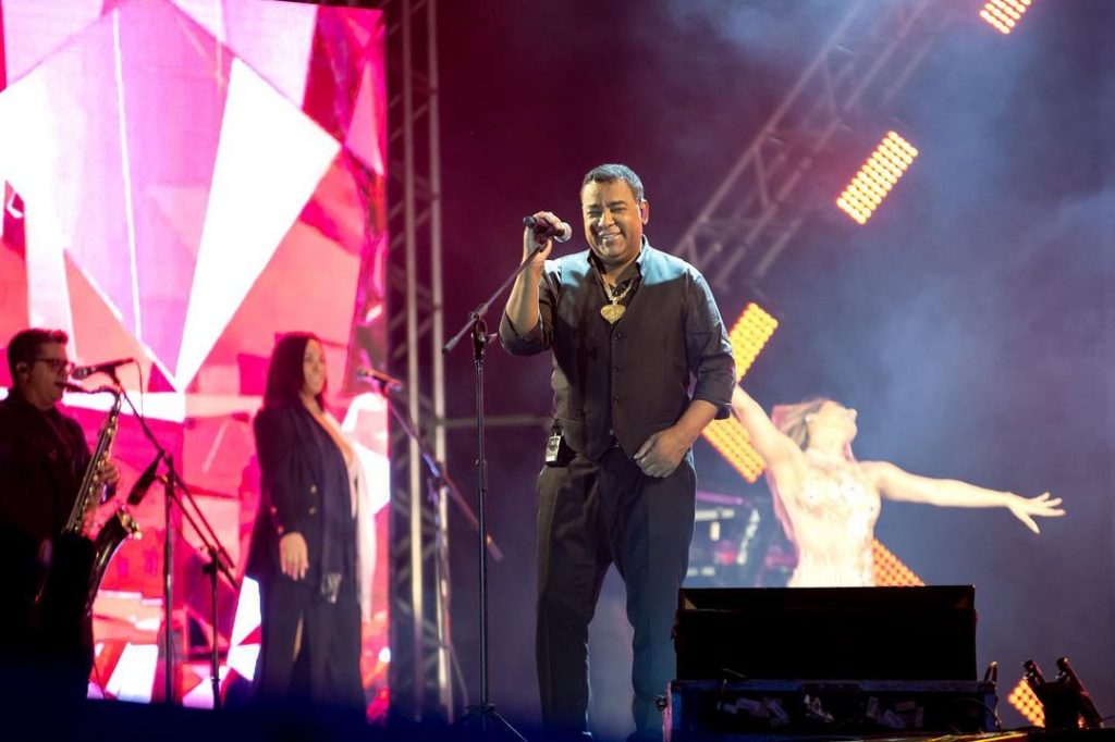 Vocalista da banda 'Raça Negra', Luiz Carlos. Foto: Reprodução/Instagram/@racanegra