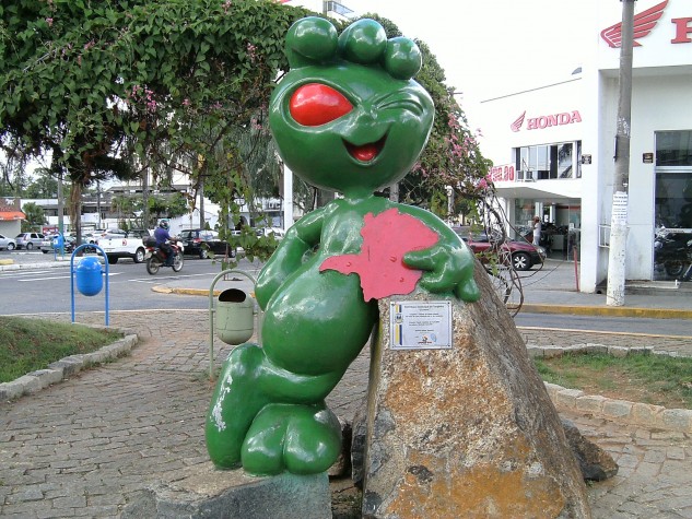O ET de Varginha, em Minas Gerais, virou assunto internacional e motivou o turismo na cidade mineira. Foto: EBC