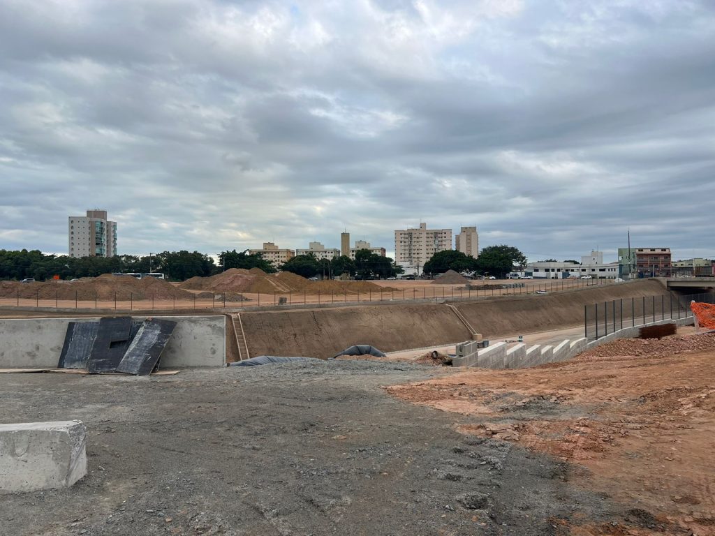 Obras da Rotatória do Ó.