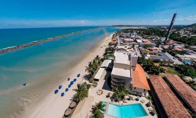 Barra de São Miguel, em Alagoas; cidade passou a receber milhões em royalties de petróleo. Foto: Prefeitura de Barra de São Miguel
