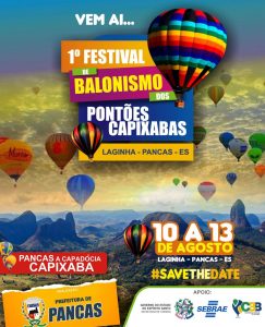 1° Festival de Balonismo dos Pontões Capixabas. Foto: Divulgação
