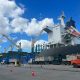 Porto de Vitória. Primeiro lote de lítio verde foi enviado nesta quinta-feira (27). Foto: Patrícia Battestin