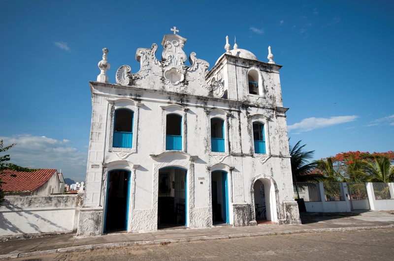 Antiga Matriz Nossa Senhora da Conceição, em Guarapari. Foto: Sagrilo