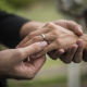 casamento; aliança; casal; regime de bens