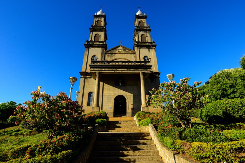 Igreja Matriz Nossa Senhora da Penha, em Castelo. Foto: Divulgação/Setur