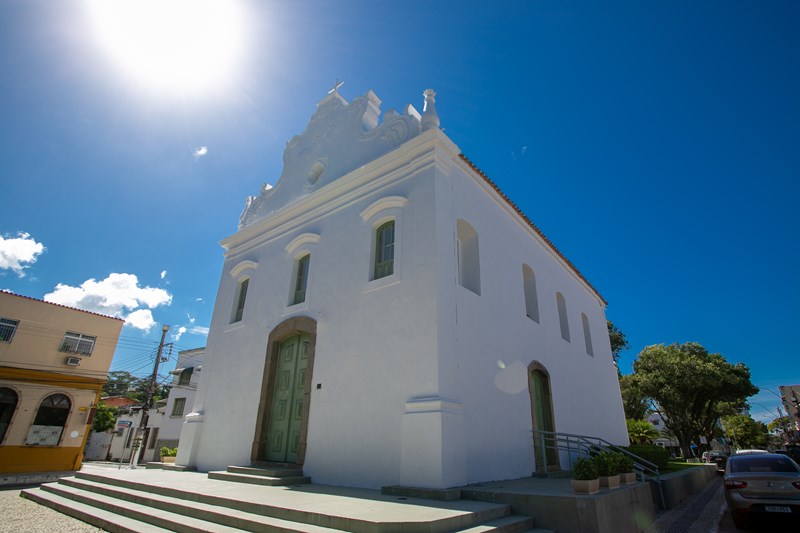 Igreja Nossa Senhora do Rosário, em Vila Velha. Foto: Divulgação/Setur