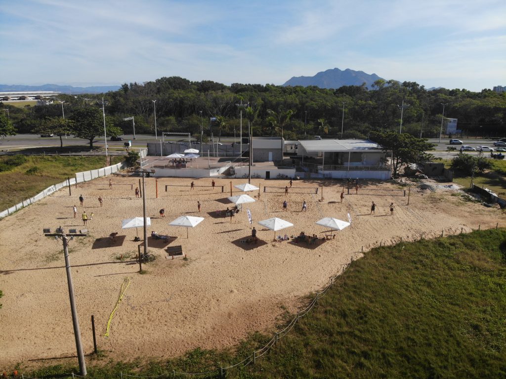 Oásis Beach Club na orla de Camburi, em Vitória. Foto: Divulgação