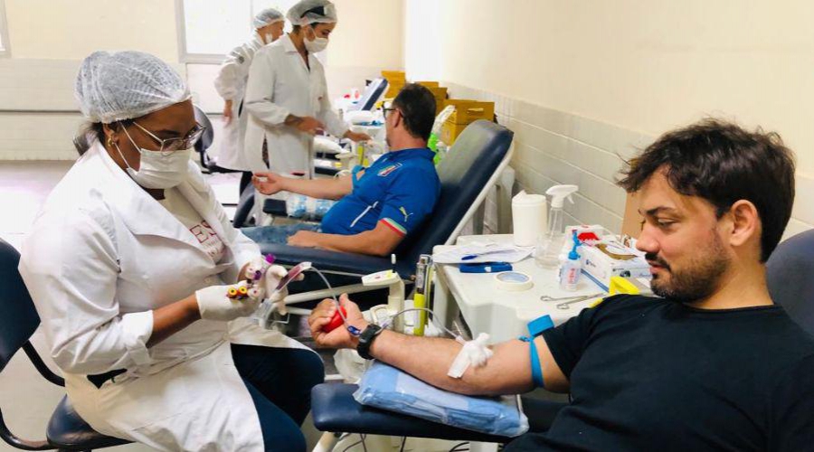 Doação de sangue. Foto: Divulgação/PMVV