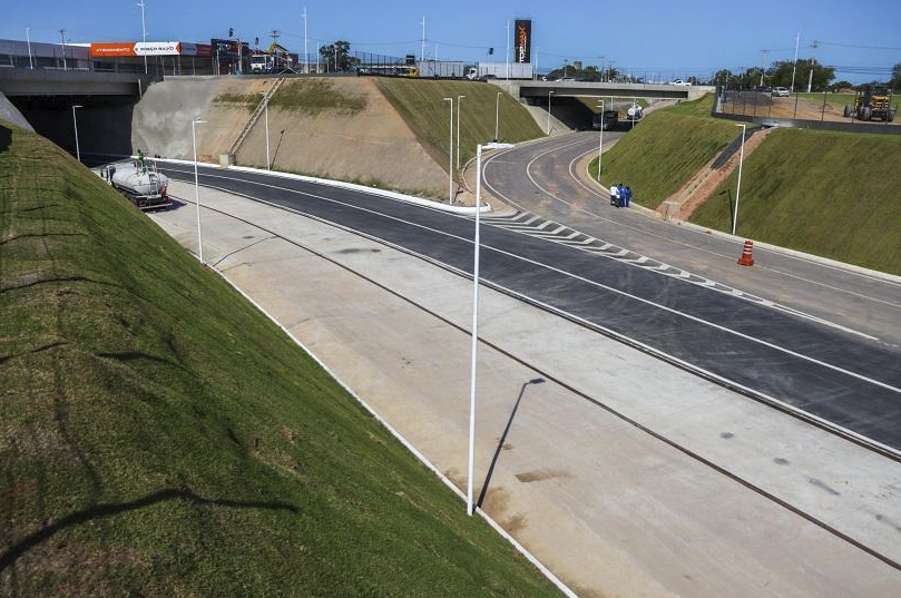 Sistema Viário Eldes Scherrer Souza, em Laranjeiras. Foto: Divulgação