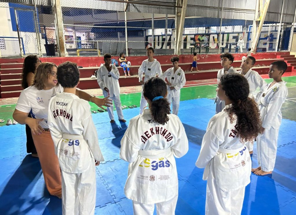 Taekwondo Solidário. Foto: Divulgação