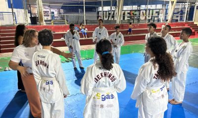 Taekwondo Solidário. Foto: Divulgação