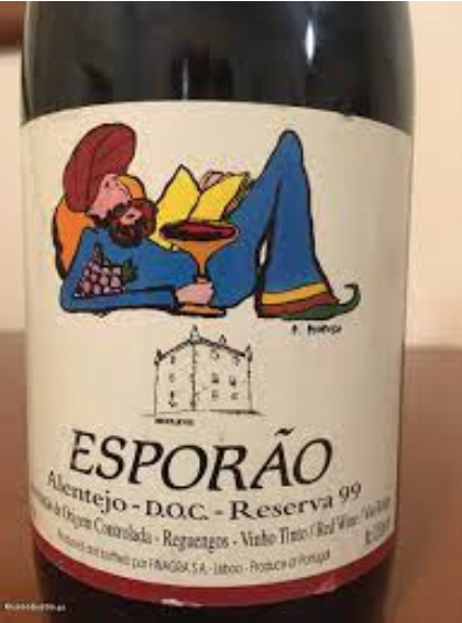 Vinho Esporão reserva 1999.