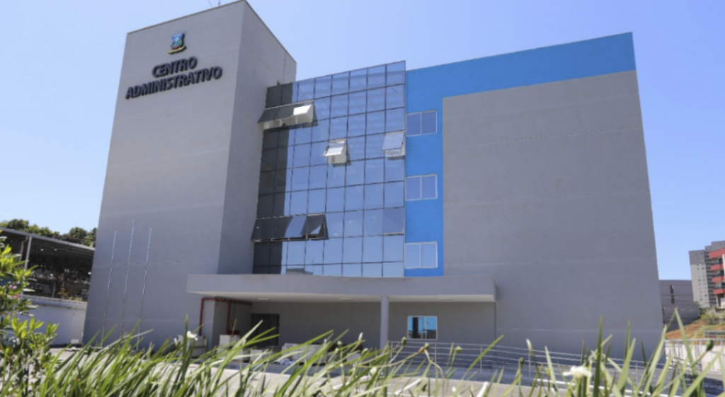 Fachada do novo Centro Administrativo de Cariacica.