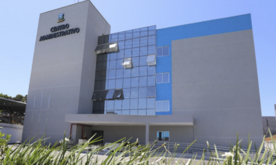 Fachada do novo Centro Administrativo de Cariacica.