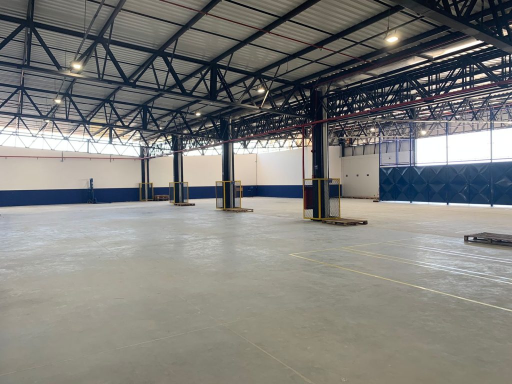 Novo terminal de cargas do Aeroporto de Vitória. Foto: Divulgação/Azul