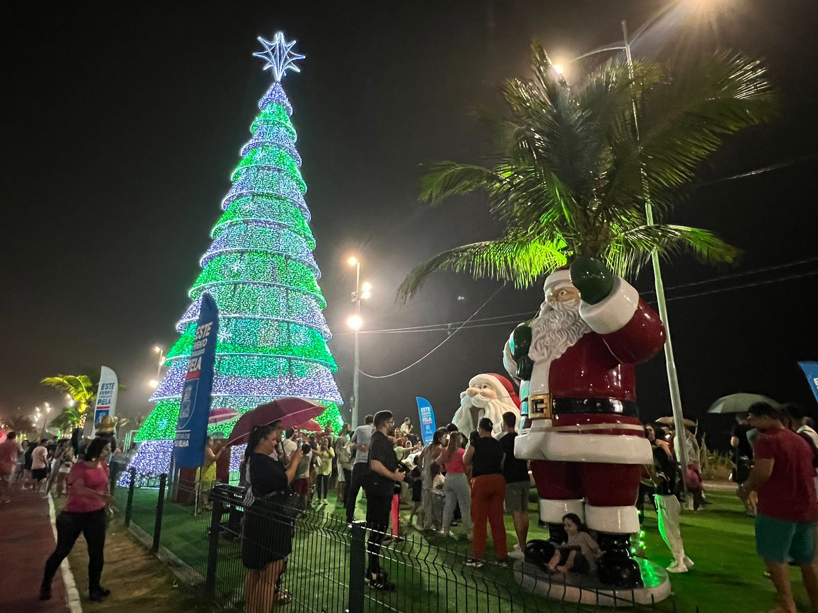 Decoração natalina em Vila Velha