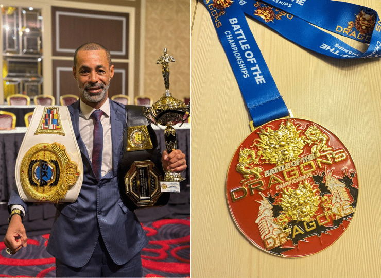 Capixaba octacampeão mundial no kickboxing é homenageado nos EUA