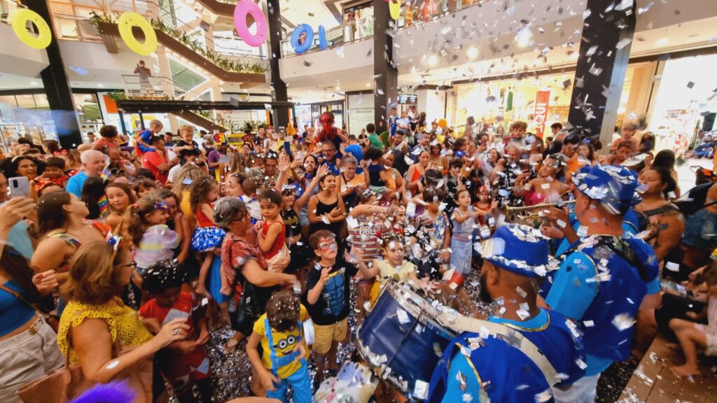 Bailinho de Carnaval acontece nos dias 10 e 11 de fevereiro no Shopping Praia da Costa. Foto: Divulgação