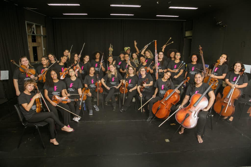 Filarmônica de Mulheres do ES vai abrir a programação de março. Foto: Divulgação