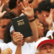 primeira grande manifestação eleitoral da presença dos evangélicos na política se deu nas eleições de 2002. Foto: Reprodução