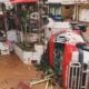 caminhão dos bombeiros tombado por causa das chuvas no ES