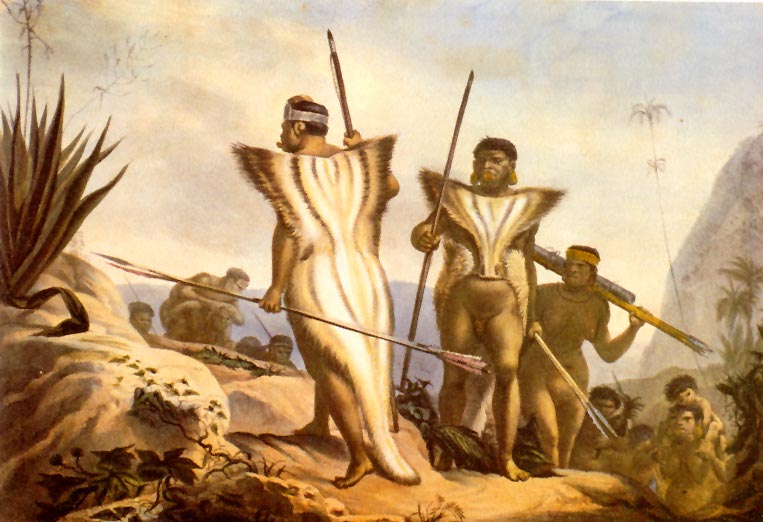 Botocudos eram um dos grupos indígenas no Espírito Santo e faz parte da origem do capixaba. Foto: Reprodução