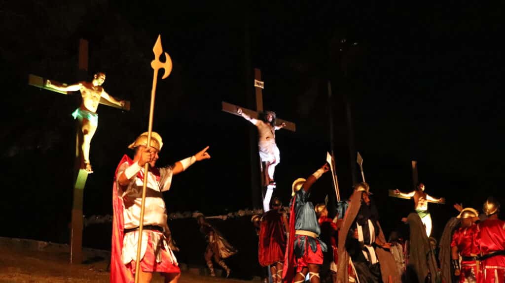Teatro da Paixão de Cristo acontece em Viana. Foto: Divulgação