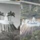 Na primeira foto está a ermida construída por Frei Pedro Palácios para Nossa Senhora da Penha. Na foto ao lado, está a construção do Convento da Penha, em Vila Velha