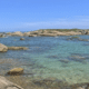 Águas cristalinas da Ilha Itatiaia, em Vila Velha