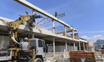Obras do Mercado Municipal de Cariacica