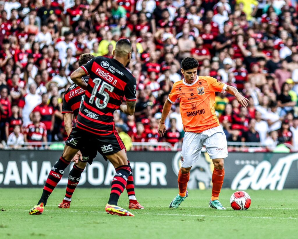 Flamengo e Nova Iguaçu se enfrentam pelo segundo jogo da final. Foto: Betinho Martins/NIFC