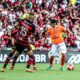 Flamengo e Nova Iguaçu se enfrentam pelo segundo jogo da final. Foto: Betinho Martins/NIFC