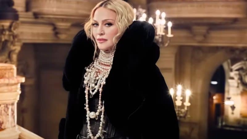 Madonna está comemorando 40 anos de carreira. Foto: Reprodução/Itaú