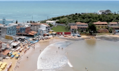 Praia da Ponta da Fruta, em Vila Velha, vai ganhar nova orla. Foto: Reprodução