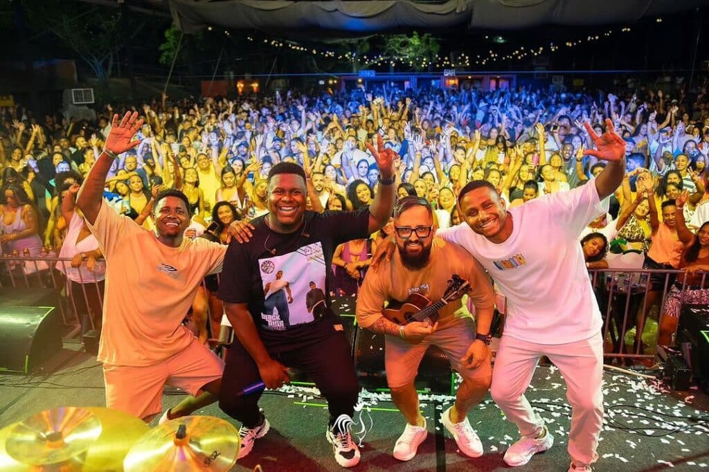 Leq Samba é um dos maiores grupos de samba do estado. Foto: Reprodução/Instagram