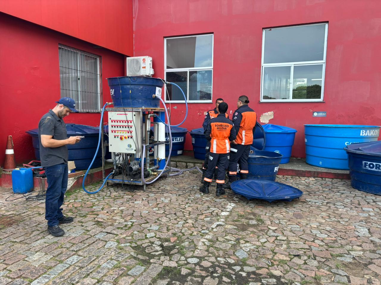 Estação de Tratamento de Água Potável dos Bombeiros do ES