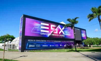 Fachada da ESX 2023 em Vitória