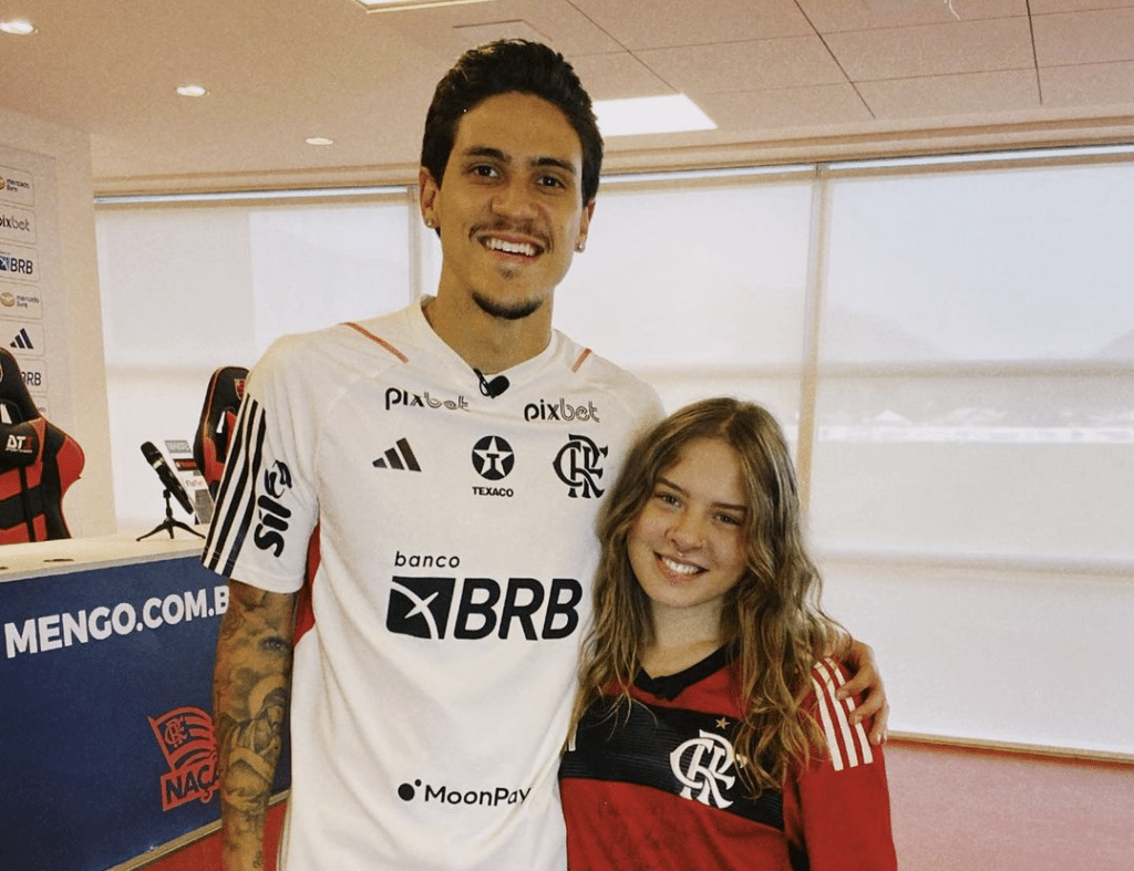 Pedro do Flamengo e Malu Paris