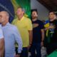 Da esquerda para a direita: Sargento Fahur, Ramalho, Eduardo Bolsonaro e Gilvan da Federal. Foto: PL-ES