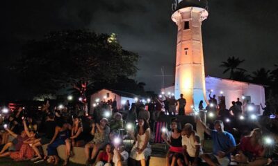 Farol de Santa Luzia recebe Luau com shows nesta sexta-feira