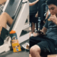 Jovem viralizou ao comer ração de cachorro na academia. Foto: Reprodução