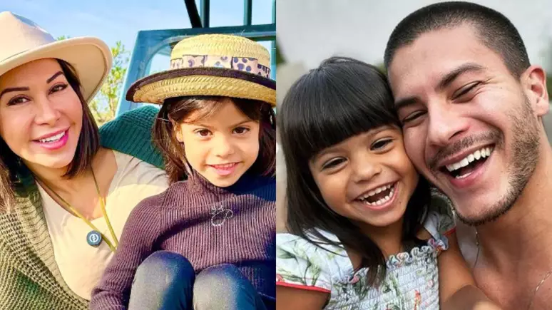 Arthur Aguiar e Maíra Cardi são pais de Sophia, de 5 anos. Foto: Reprodução